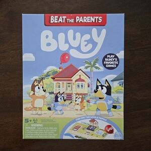 Bluey Beat The Parents Head-to-Head Trivia & Fun Family Game Night New Sealed